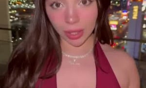 Katiana Kay Red Dress Sextape