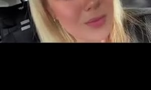 Sexy blonde maccies farts