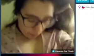 Busty teen in glasses make me cum online