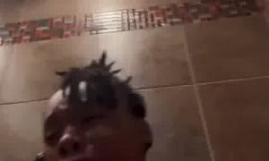 Fried chicken farting