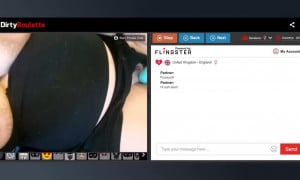 DirtyRoulette Big Tits lesbian slut plays