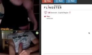 Busty girl masturbates