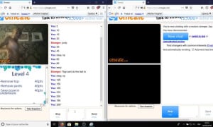 Omegle Worm 204 / Game Time