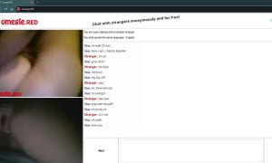 Wet pussy and fucking on Omegle video chat.