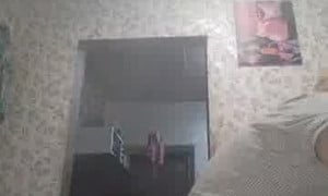 Russian milf webcam show