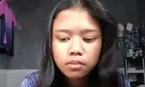 Indonesian teen girl flash me her tits on ometv
