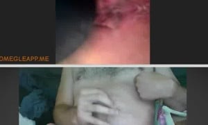 omegle girl used strong vibrator