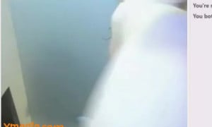 Sexy girl and her pussy on Omegle video chat.
