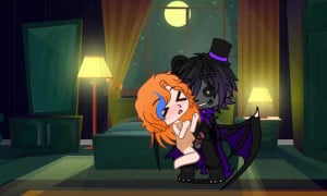 Shadow Freddy has his way with Clara and Circus baby
