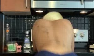Kiyomileslie Serves Her Juicy Ass For Breakfast