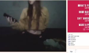 British Girl Flashes With Friend On Omegle