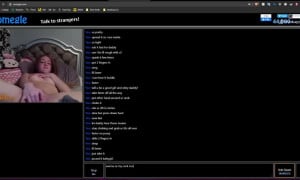Omegle, dirty talking slut