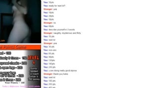 [Omegle] Leaking Pussy After HB Bate in TheGame