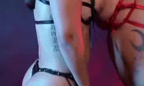 Devil Roberta Franco Fondles Luna Bella