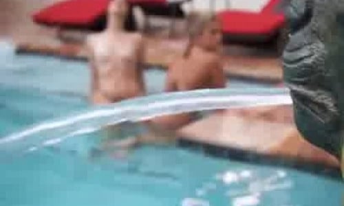 Paige VanZant's Pool Tease