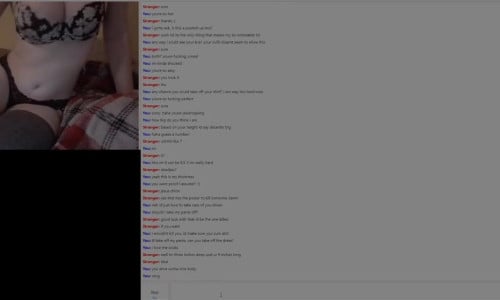 omegle white girl perfect tits and pussy - sound