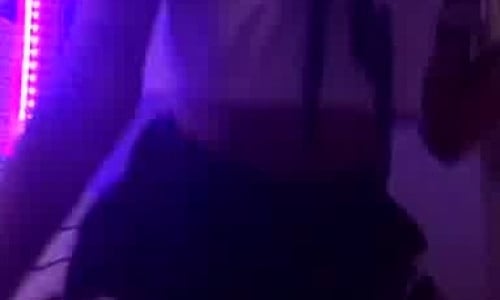 School Girl Caandy Smokes And Flaunts Her Ass