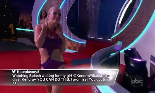 Kendra Wilkinson Swims In A Sexy Swimsuit