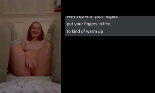 Julia, Innocent Omegle Slut