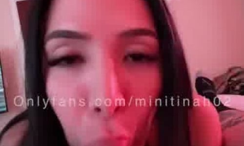 Minitinah Gets Pounded After Giving A Head