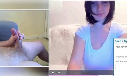 Big Boobs Cam Cutie Opens Her Mouth For Huge Load