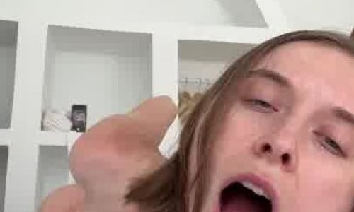 Yourina Masturbates While Prone In Bed