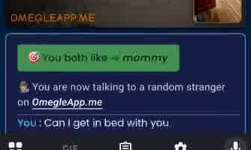 omegle mommy tits