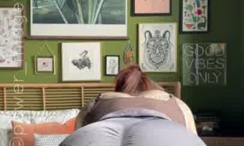 Power_Midget Strips Her Clothes Off