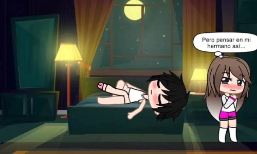 Madre e hijo divirtiendose / Amor familiar diferente / porno gacha