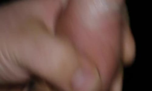 Quick cum outside
