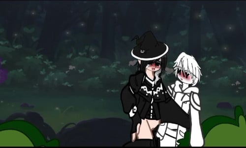 Tricks or treats? \\ Сладости или гадости ? ( Sex with my OC // Секс с моей ОС )