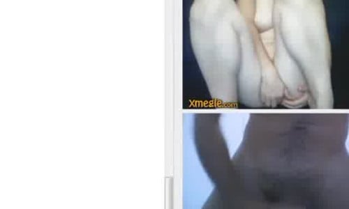 Blonde with a tampon in her pussy masturbates