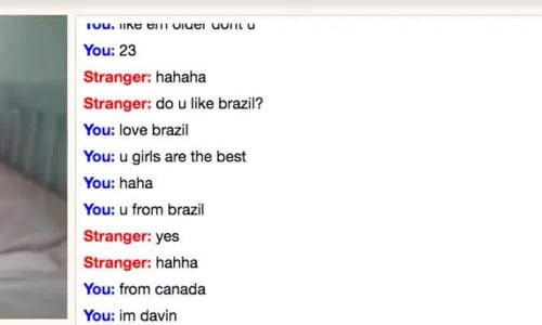 Omegle Worm 706 / Chat Fun