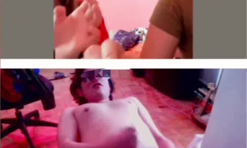 Omegle girls funny reaction