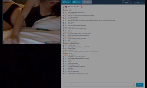 Teen on chatrandom