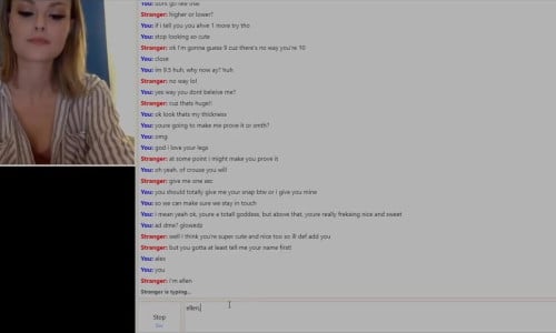 Famous Omegle Blonde