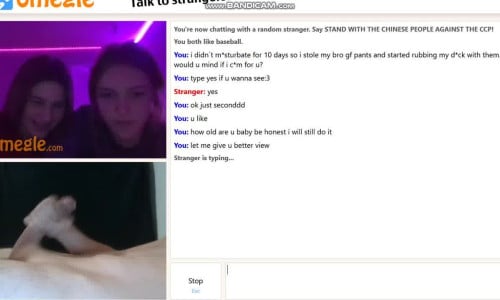 omegle cum for horny teen