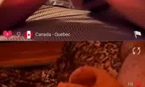 Amazing french canadian cums twice for me